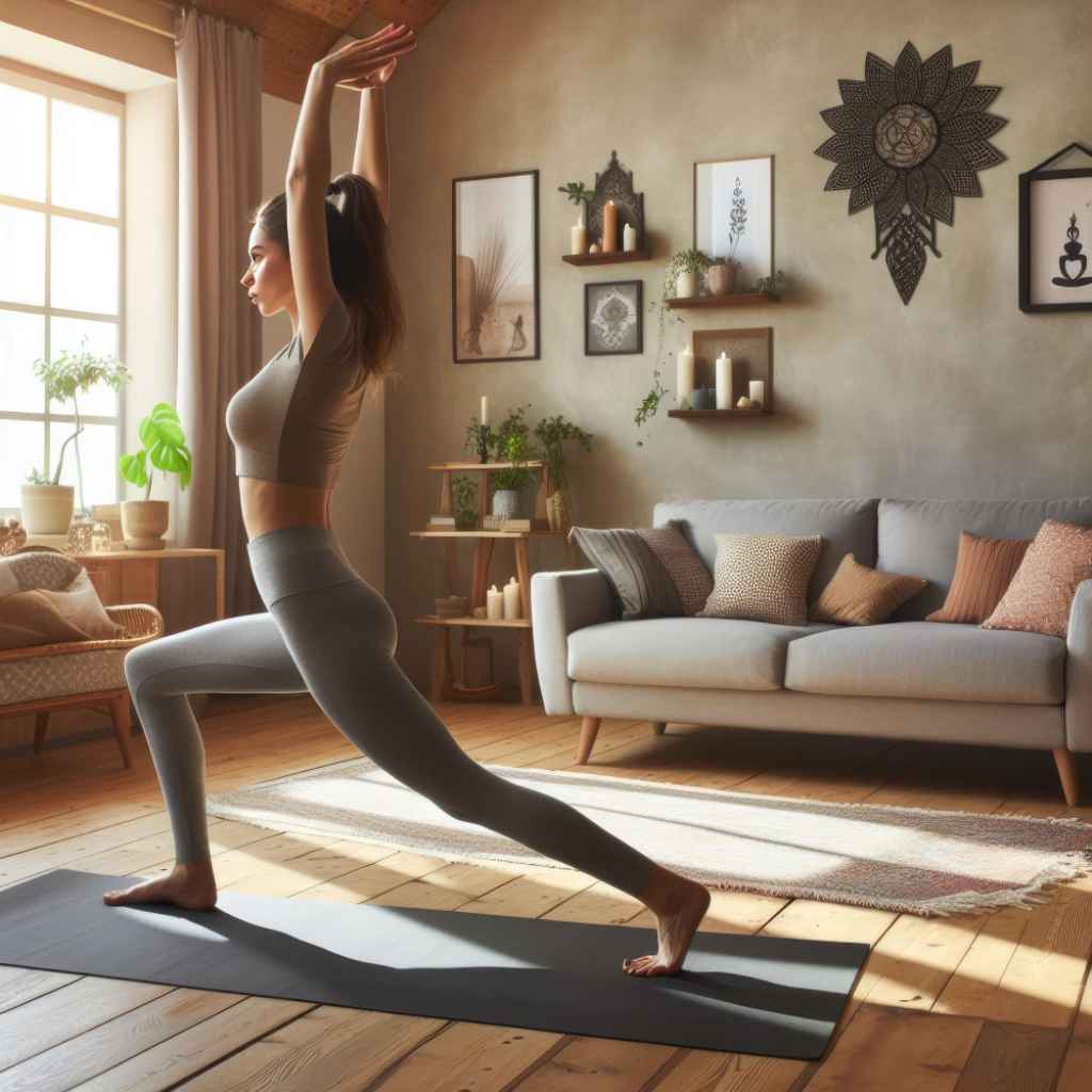 woman upper body workout