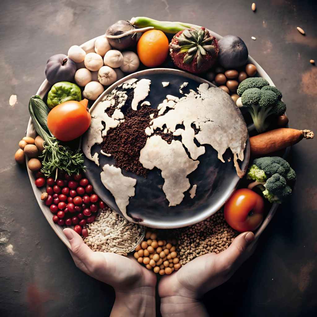 hands covering global proteins