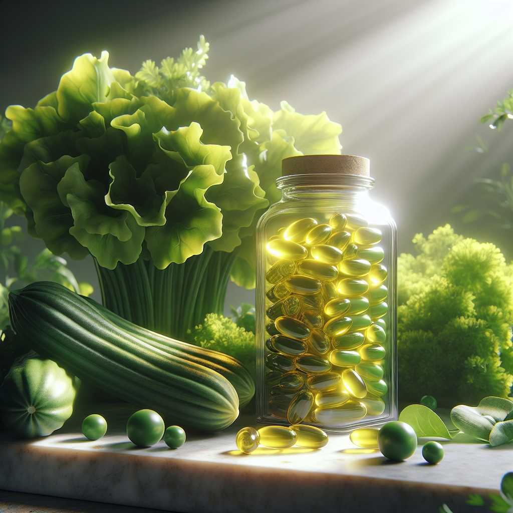 cucumber supplement with flower