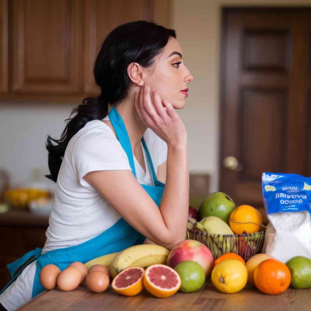 a women symptoms with nutrient
