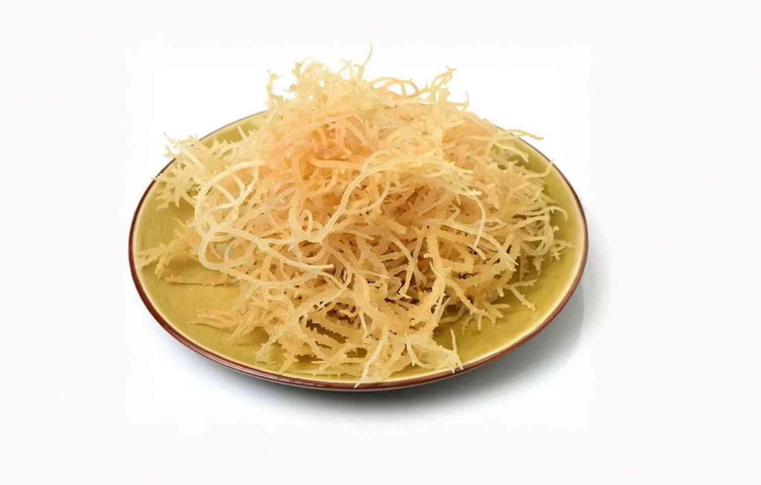 golden dried sea moss