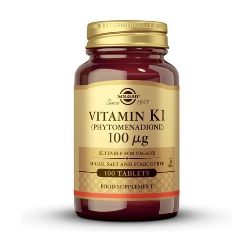 vitamin k1 100 mcg tablets - pack of 100